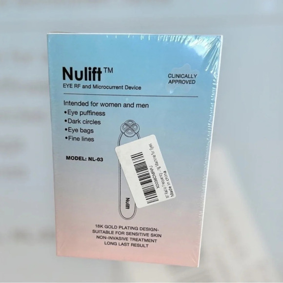 Nulift Eye RF & Microcurrnet Device For Puffiness Dark Circles - Picture 1 of 4